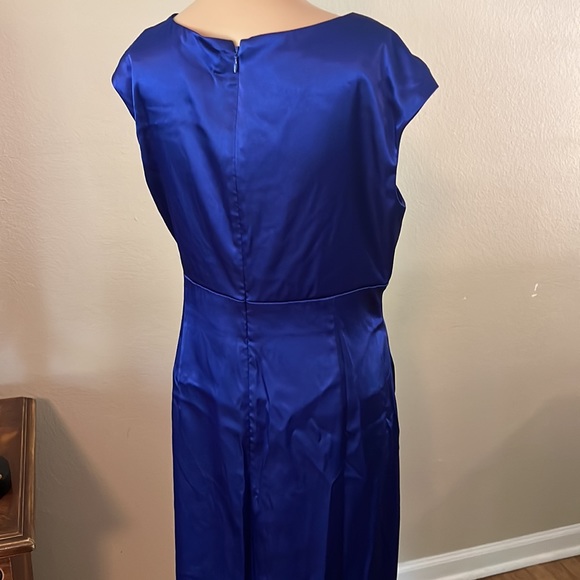 London Times Cobalt Blue Dress - Picture 5 of 8